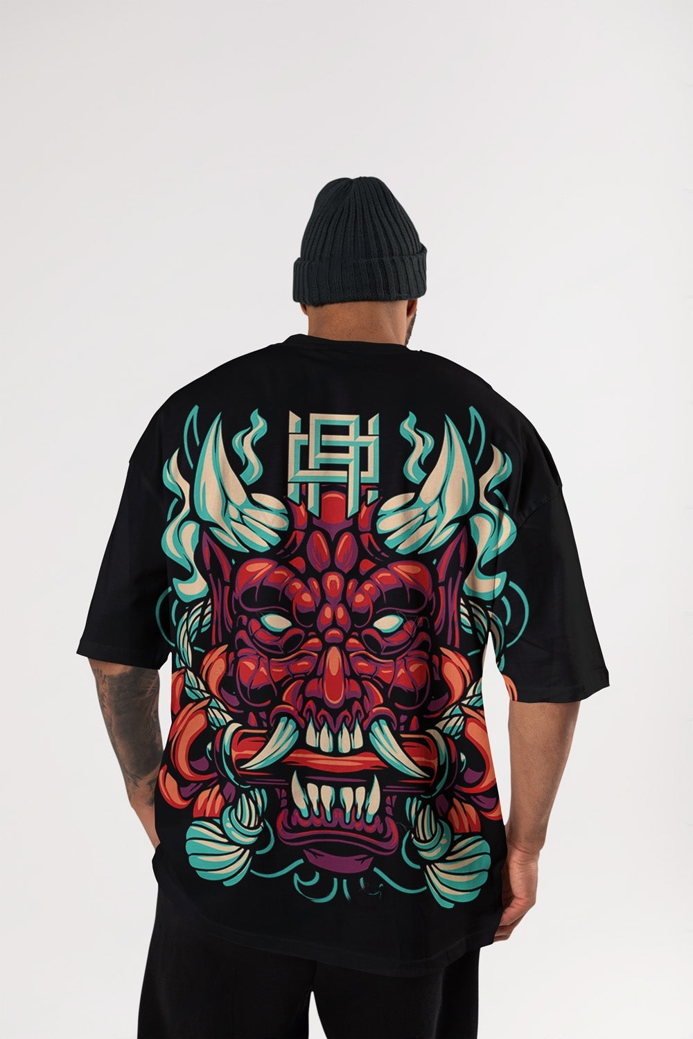 JAPANESE MONSTER OVERSIZED T-SHIRT - Iluminatees